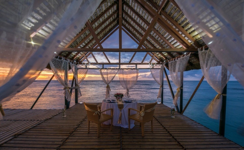 毛里求斯艾美度假酒店提供360°印度洋全景视角