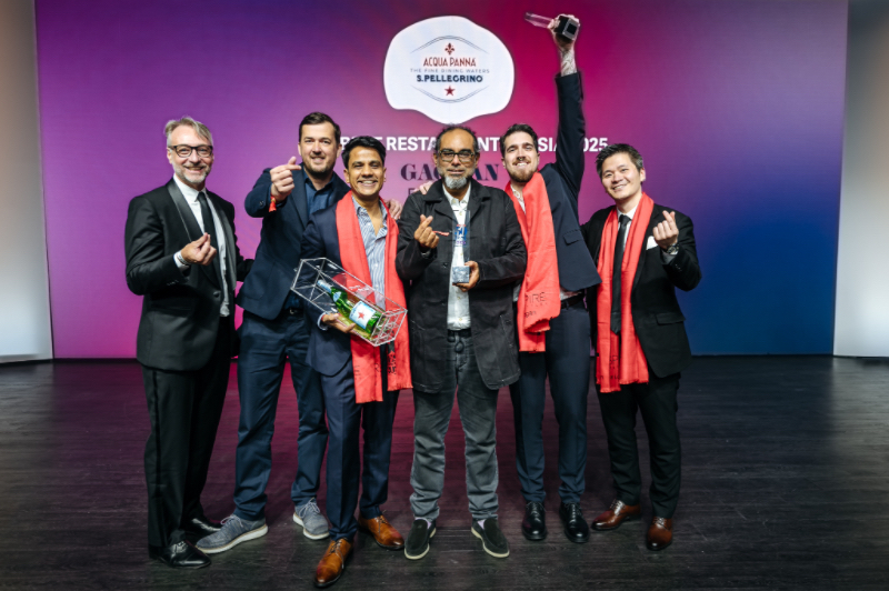 曼谷GAGGAN荣登2025年度“亚洲50最佳餐厅”NO.1宝座